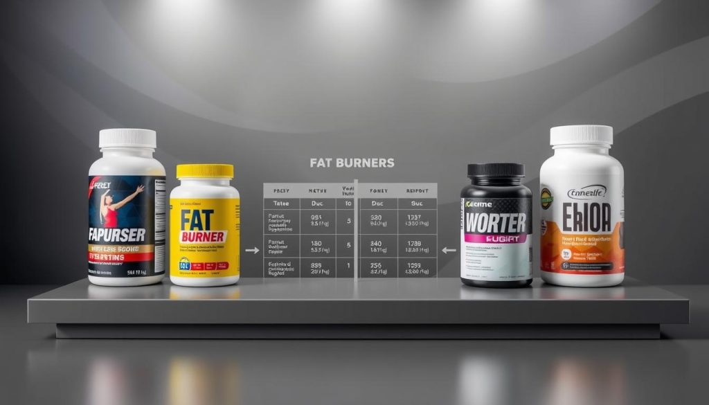 comparative analysis of fat burner products
