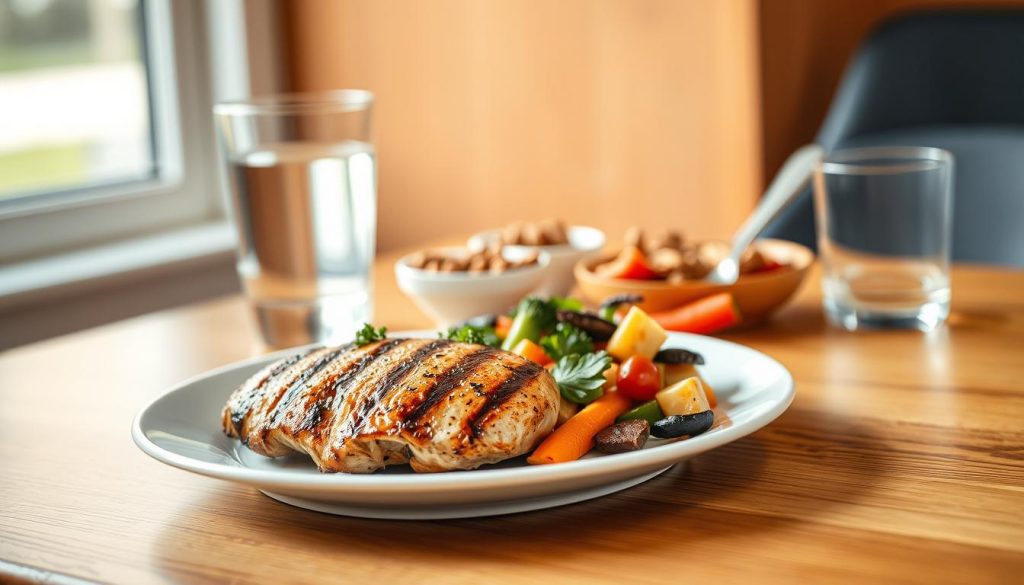 high protein diet satiety